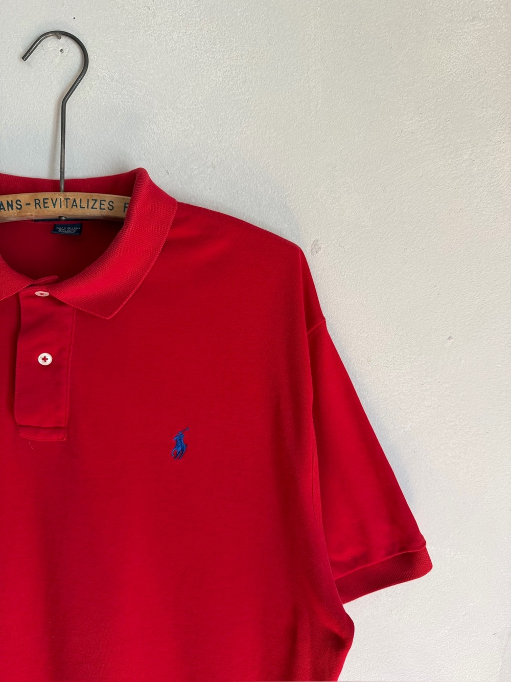 Vintage Y2K polo Ralph Lauren polo tee blue pony - Picture 2 of 4